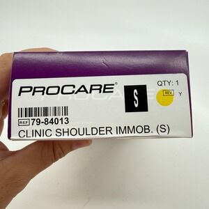 ProCare Clinic Shoulder Immobilizer Unisex Small Black 79-84013 New